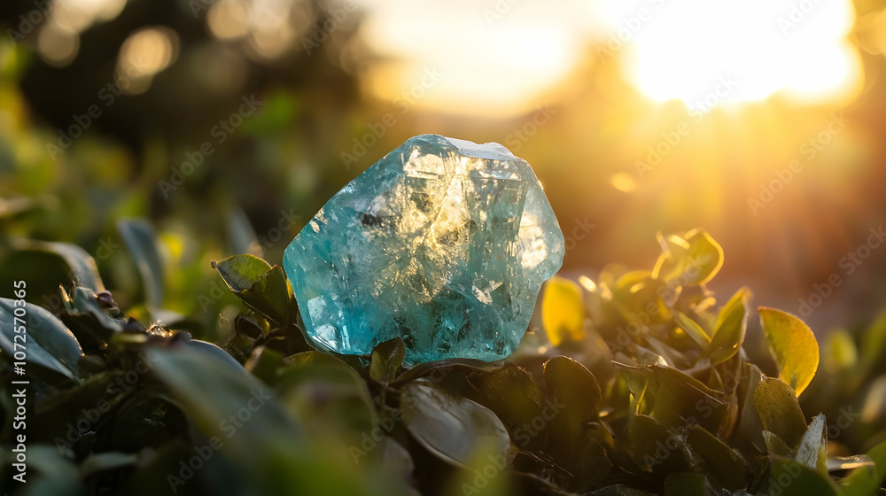 Vibrant Paraiba Tourmaline Gemstone in Natural Daylight, Displaying Rare Neon Blue-Green Hues and Exceptional Clarity Vibrant Paraiba Tourmaline Gemstone in Natural Daylight, Displaying Rare Neon Blue-Green Hues and Exceptional Clarity