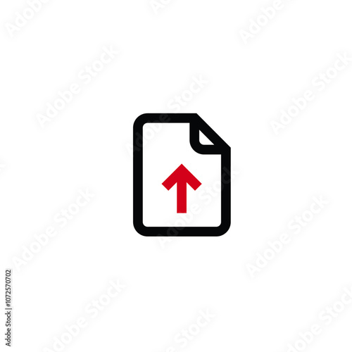 Upload icon flat vector design Free Download Upload icon flat vector design - GFXLoad