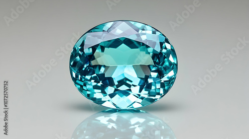 Vibrant Paraiba Tourmaline Gemstone in Natural Daylight, Displaying Rare Neon Blue-Green Hues and Exceptional Clarity