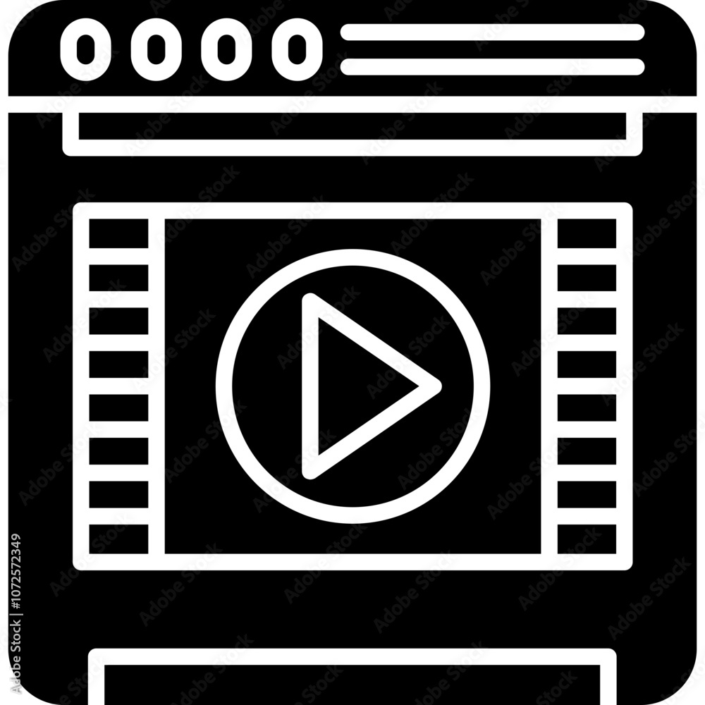 Video Player Icon Video Player Icon