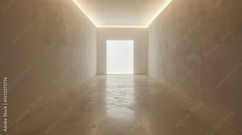 Modern white gallery space for exhibitions and artwork showcases