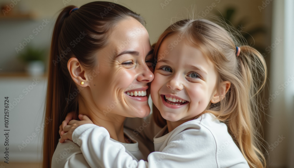 Mother and Daughter Embrace Mother and Daughter Embrace