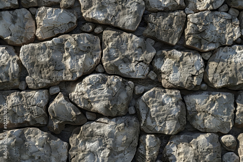 Image of Old grey antique cobble stone wall. Texture for background usage Image of Old grey antique cobble stone wall. Texture for background usage