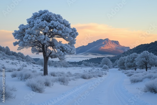 caminos nevados photo