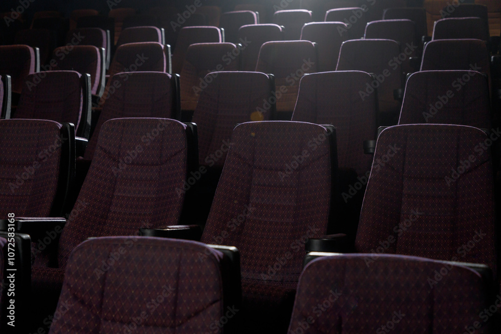 Fototapeta premium rows of chairs