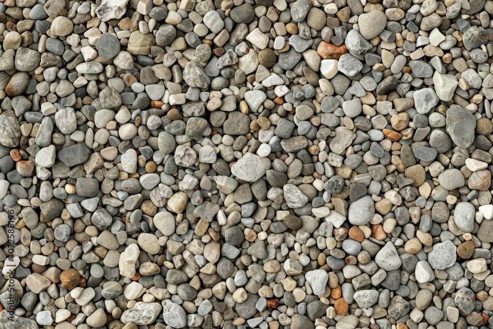 Photo of Pile of small pebble stones. Background texture for backdrops or mapping Photo of Pile of small pebble stones. Background texture for backdrops or mapping