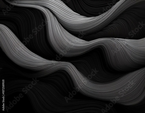 Black background, texture, pattern