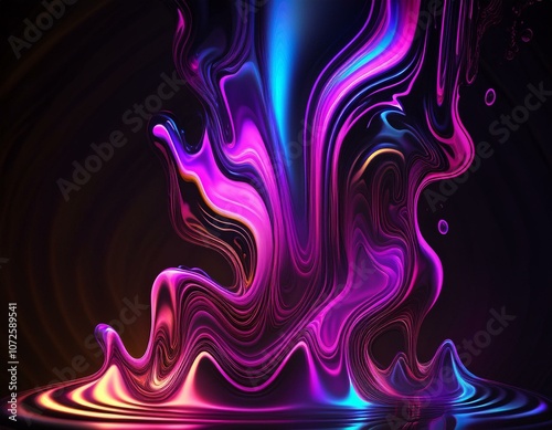 Black background, texture, pattern