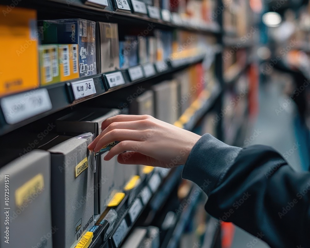 A shot of workers inputting data into a cloudbased inventory system, Technology, Connected and secure A shot of workers inputting data into a cloudbased inventory system, Technology, Connected and secure