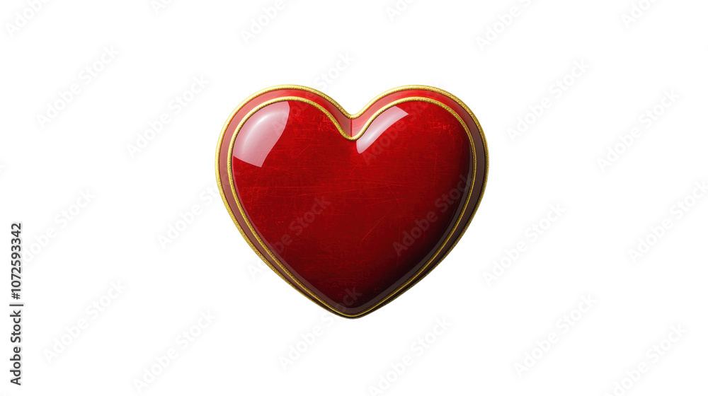 Red heart, on white background. PNG transparent. Red heart, on white background. PNG transparent.
