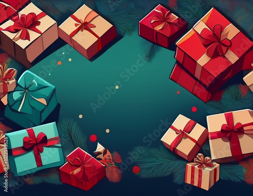 Gift, christmas, box, present, holiday,