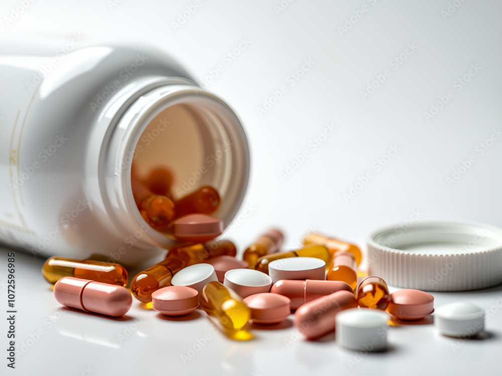 pills and bottle pills and bottle