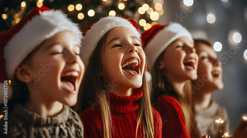 A Christmas karaoke app featuring holiday classics for family sing-alongs. photo