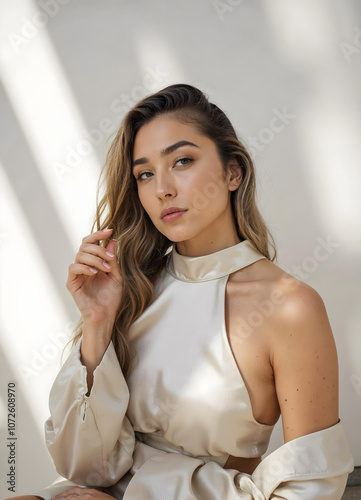 Rich Lifestyle Beautiful Model - influencer model aesthetic photo v4