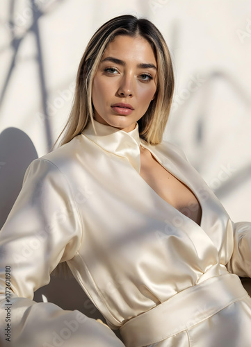 Rich Lifestyle Beautiful Model - influencer model aesthetic photo v3
