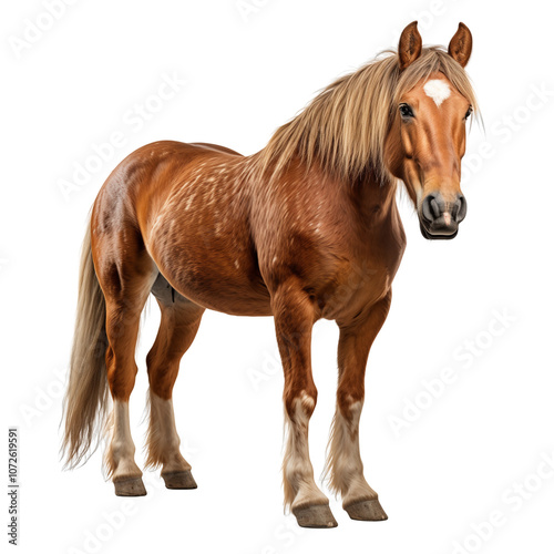 Brown Horse On Transparent Background 