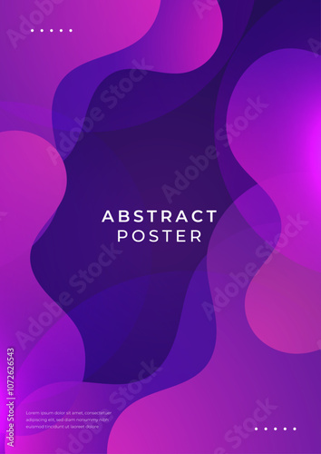 Vibrant Abstract Background With Geometric Shapes and Gradients. Ideal for modern presentations, digital art, and creative projects, evoking a sense of movement and innovation