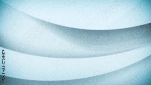 Fototapeta Naklejka Na Ścianę i Meble -  Abstract gradient with soft blue and white tones, featuring a smooth, grainy texture for a calming and elegant feel. Ideal for modern designs and wallpapers