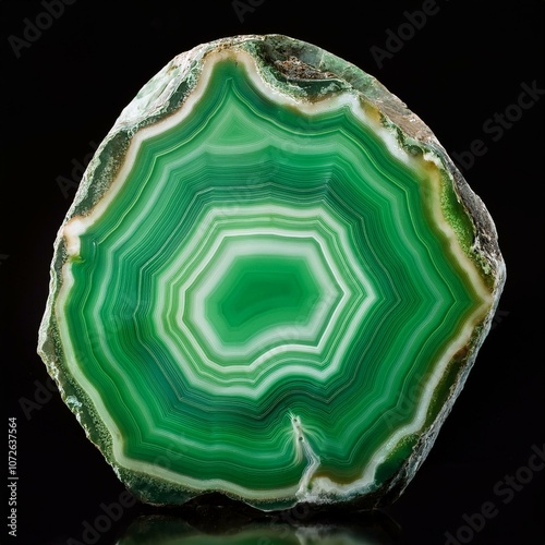 Banded agate, AI generated