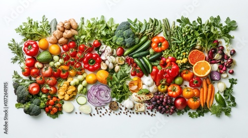 Vibrant Variety of Fresh Produce