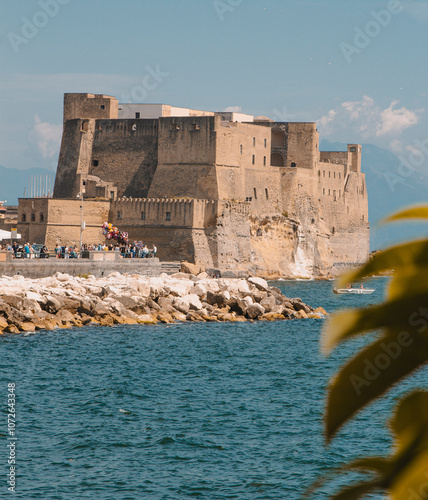 castel dell'ovo, naples, italy