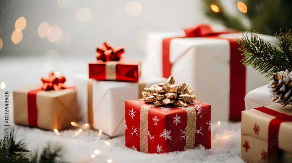 A festive virtual gift exchange using an online Christmas app with fun animations. A festive virtual gift exchange using an online Christmas app with fun animations.