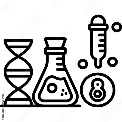 Bio Genetic Research Icon