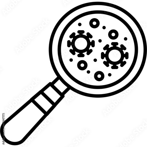 Virus Detection Icon