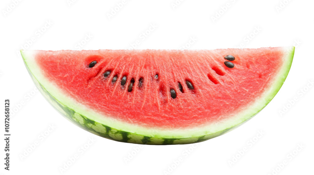 watermelon slice on transparent background watermelon slice on transparent background