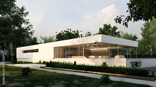 Modern and Secure Home Design Concept with Emphasis on Sustainability and Technology