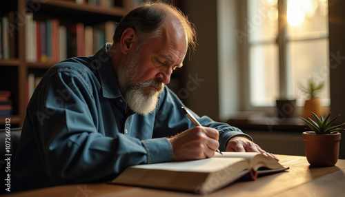 Senior Writing in Home Study