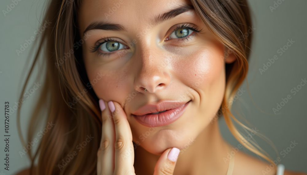 Fototapeta premium Radiant Woman Portrait