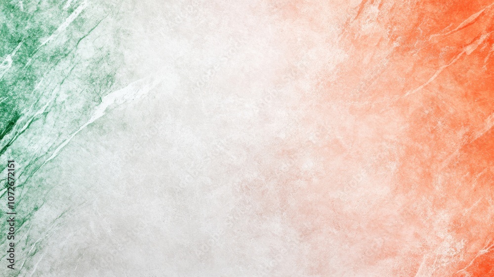 Fototapeta premium A Vibrant Blend of Jade Green and Blush Red Forms an Abstract Texture Evoking Emotion and Warmth