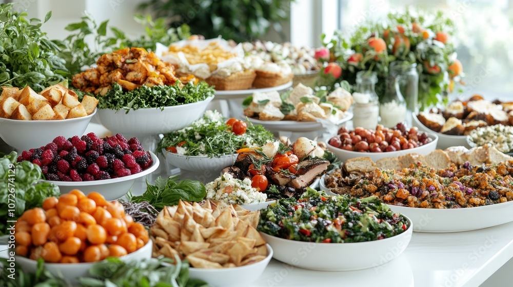 A Feast for the Eyes: Delicious Spread of Food A Feast for the Eyes: Delicious Spread of Food