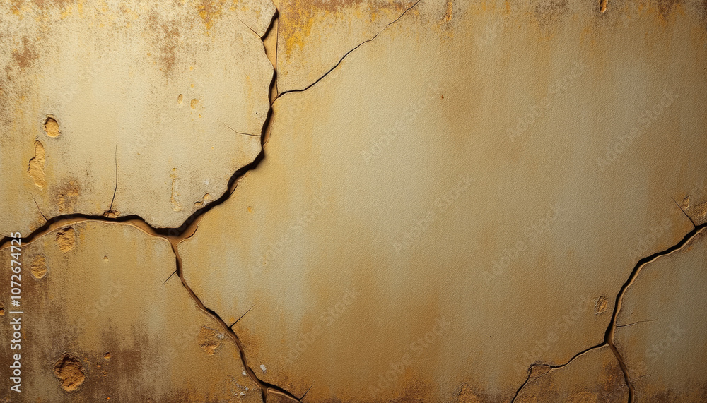 Obraz premium Cracked Wall Texture