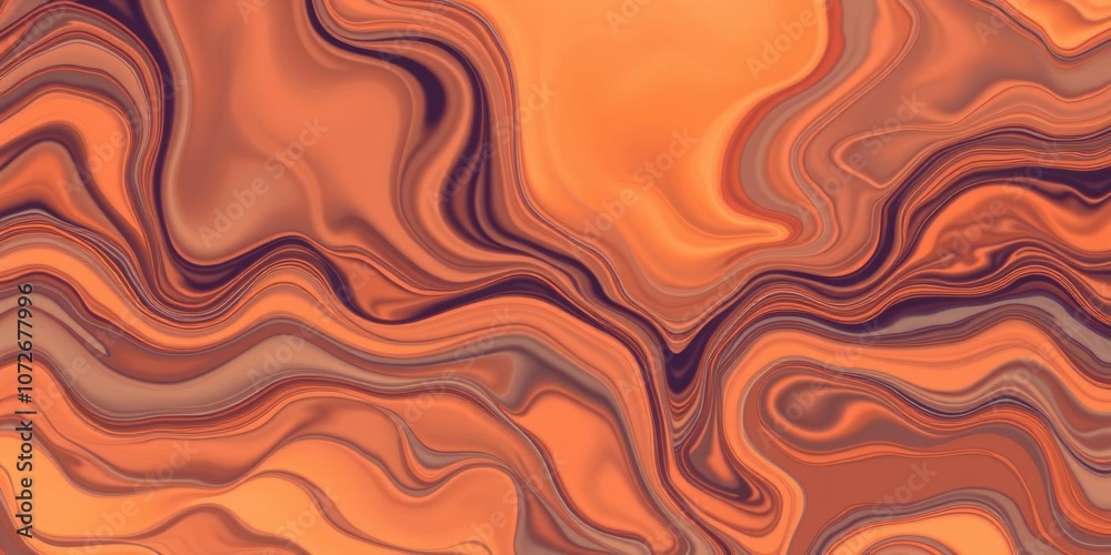 Fototapeta premium Abstract glass wave with a liquid-like appearance on a modern background, artistic, abstract