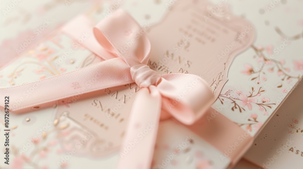 A whimsical take on soft pink stationery with charming illustrations of dainty bows and delicate flowers. A whimsical take on soft pink stationery with charming illustrations of dainty bows and delicate flowers.