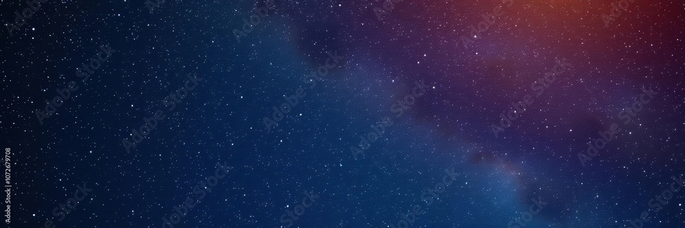 Fototapeta premium Star milky way galaxy shining brightly on night sky background, with an array of twinkling stars creating a beautiful skyscape, bright, beauty