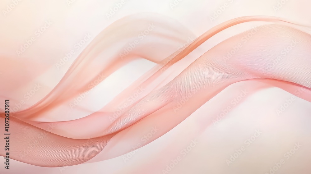 Abstract Pink and White Wavy Background with Soft Gradient - Perfect for Minimalist Design Abstract Pink and White Wavy Background with Soft Gradient - Perfect for Minimalist Design