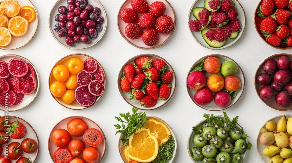 Colorful Fruit Platter Colorful Fruit Platter