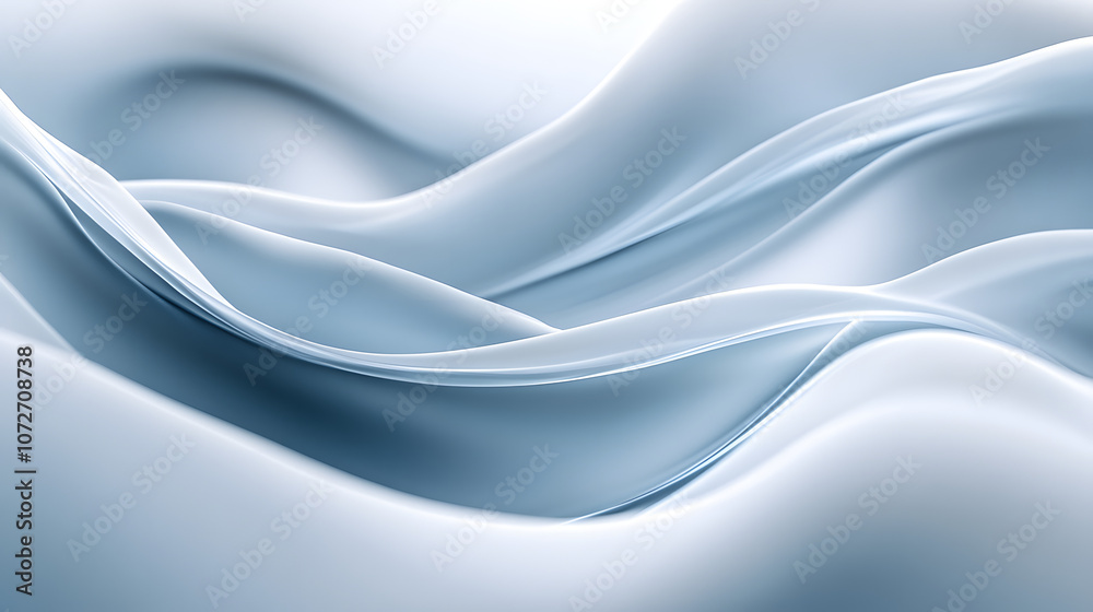 Abstract grayscale wave patterns with fluid motion and soft gradients. Abstract grayscale wave patterns with fluid motion and soft gradients.