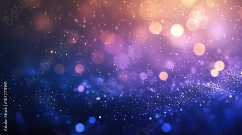 Soft Bokeh Background with Sparkling Lights