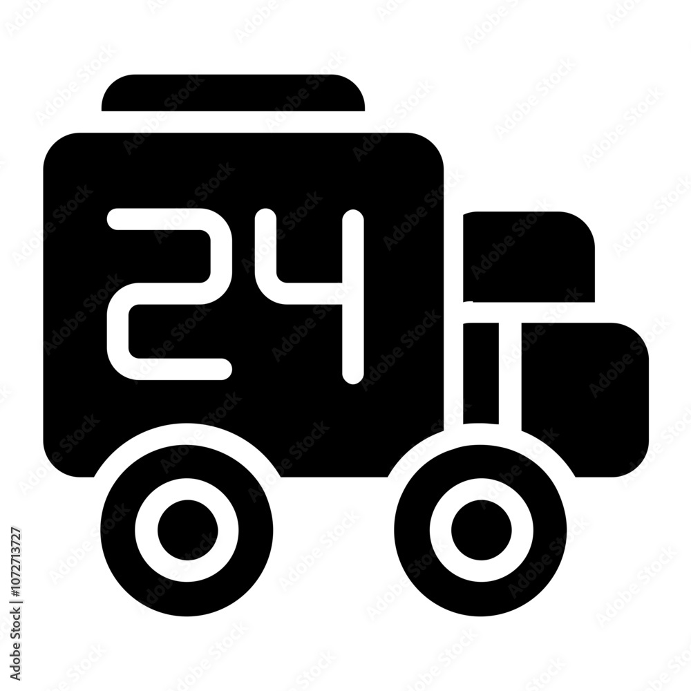 Delivery Solid Icon
