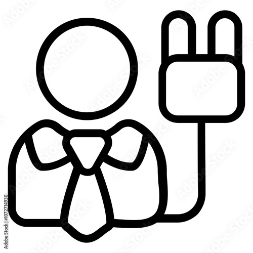 Connection Line Icon
