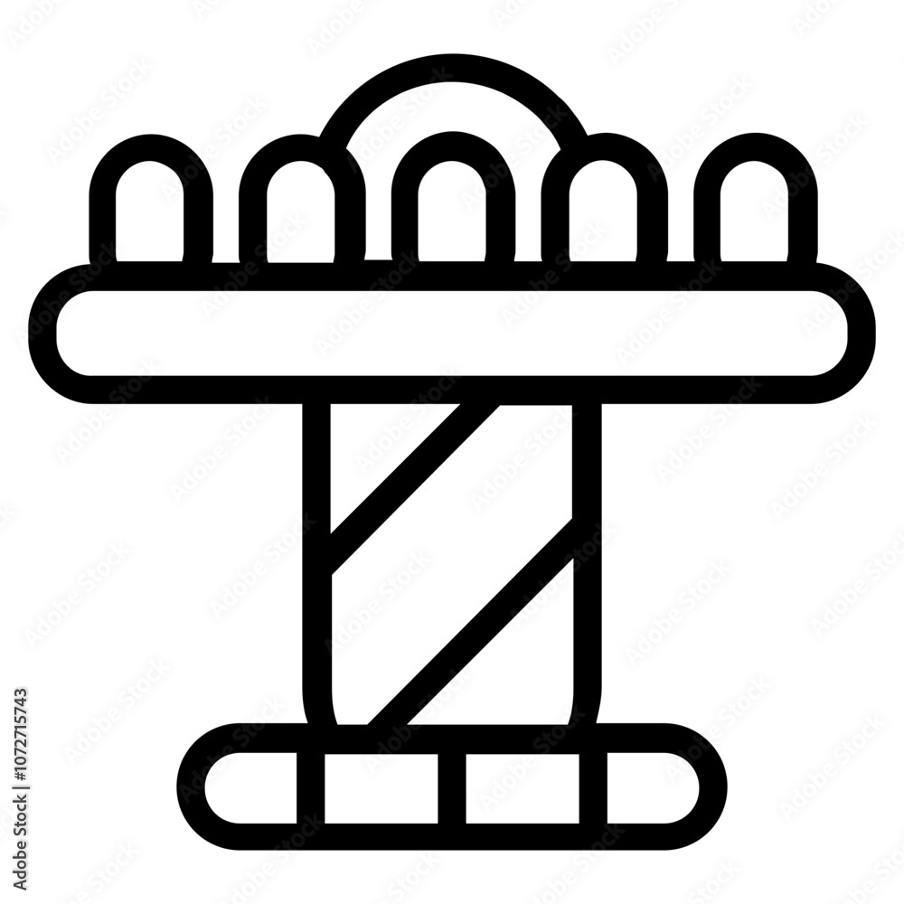 Carousel Line Icon