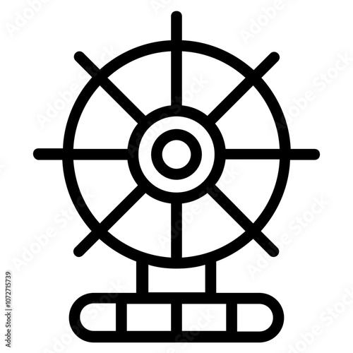 Carousel Line Icon