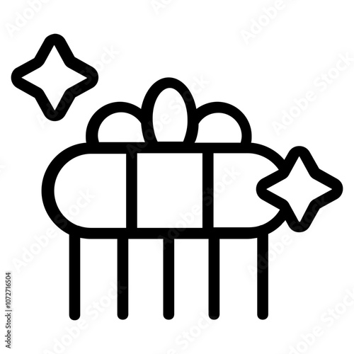Dress Up Line Icon