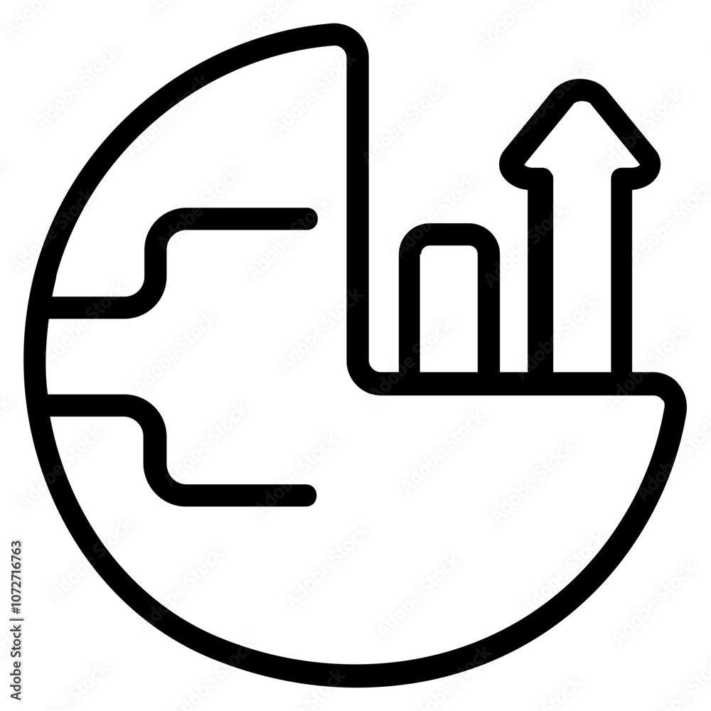 Statistic Line Icon Statistic Line Icon
