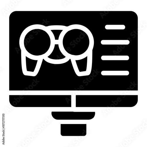 Billboard Solid Icon