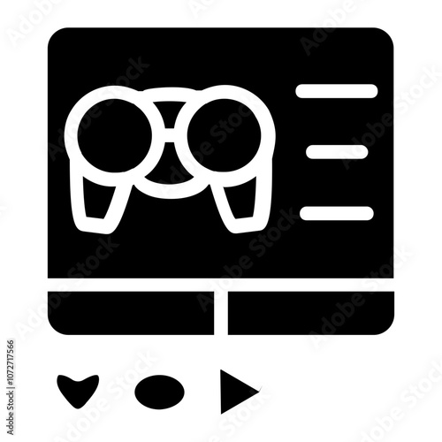 Poster Feed Solid Icon